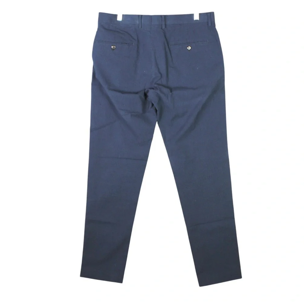 J Crew Ludlow Slim Stretch Pants Men 31X32 Dark Blue Stretch EUC